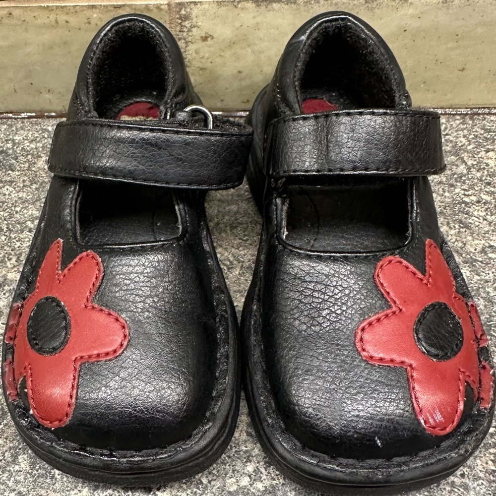 Buster Brown Black Mary Jane Toddler Shoes Size 7
